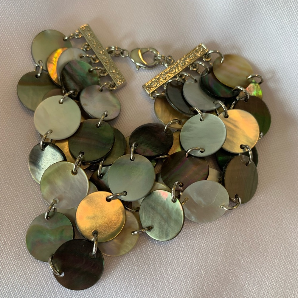 Lia Sophia Mother of Pearl Bracelet